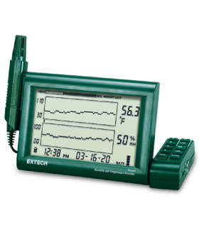 Extech RH520B Humidity+Temperature Chart Recorder with Detachable Probe