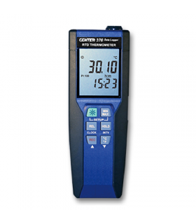 Center 376 RTD Thermometer with Data Logging